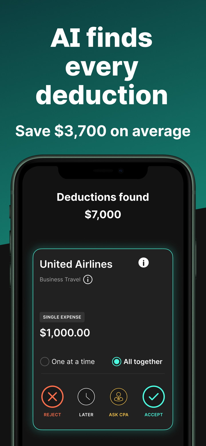 FlyFin - 1099 Taxes screenshot 1