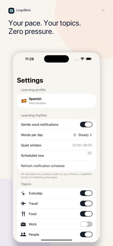 LingoBlink: Language Alerts Screenshot 5 of 5