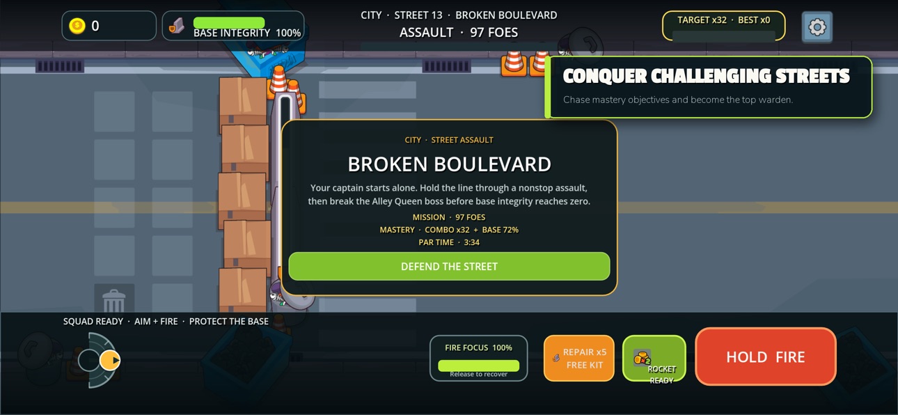 Screenshot 2 of Whisker Wardens: Cat War