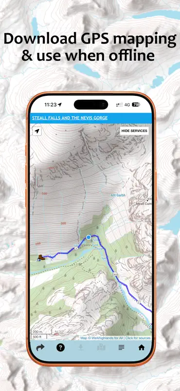 Walkhighlands screenshot 3 of 7