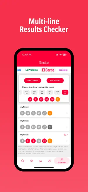 elGordo Lottery Online screenshot 4