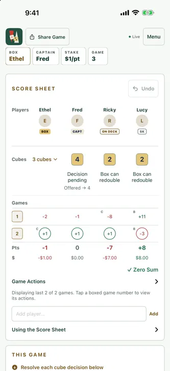 Razzle Dazzle Backgammon screenshot 1