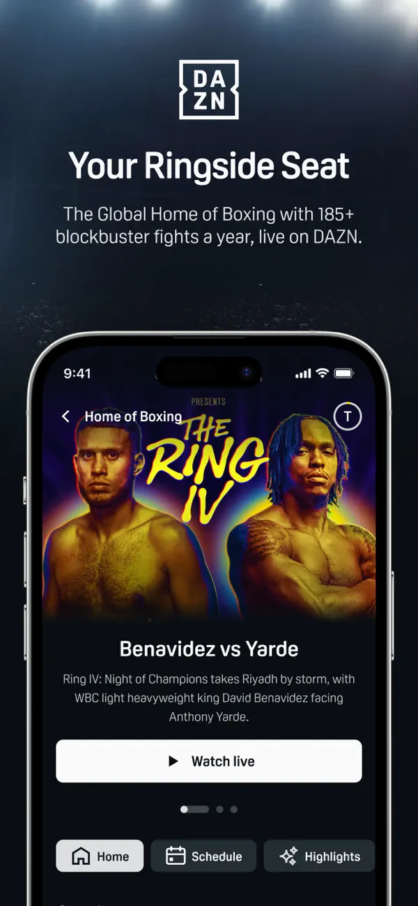 #2. DAZN: Stream Live Sports (iOS) 게시자: DAZN Limited