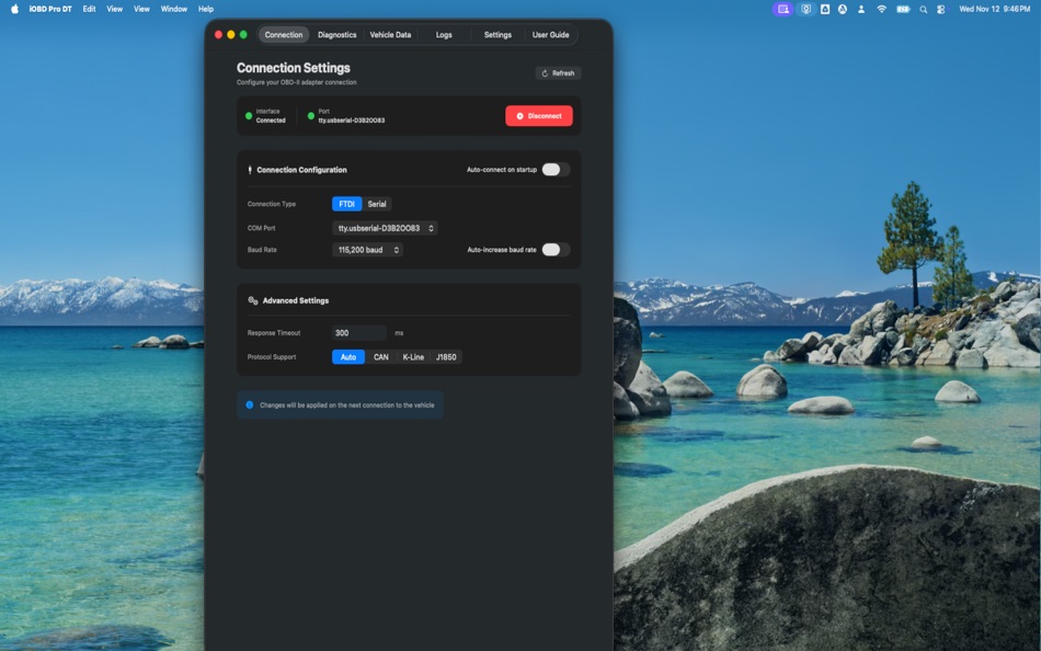 #1. iOBD Pro DT (macOS) Podle: Davidson Chua