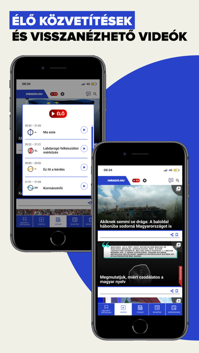 Screenshot #3 pour hirado.hu