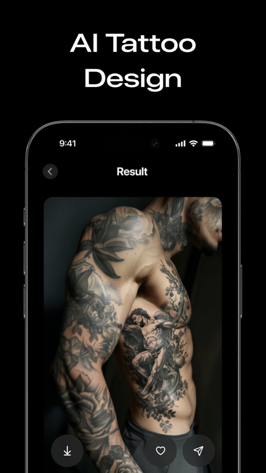 #3. Tattoo AI - Tattoo Design (iOS) Podle: HUBX