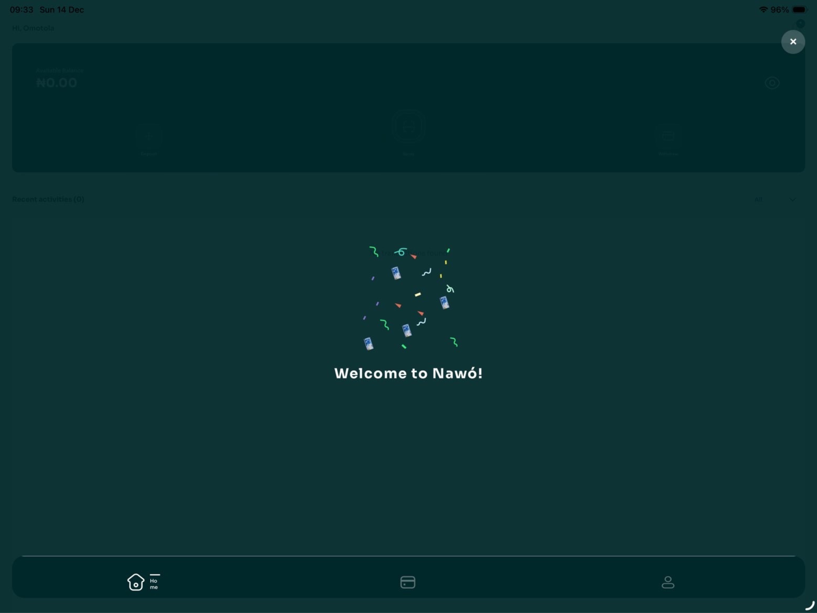 NawoApp: Spray Money