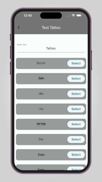 Tattoo Designs - Tattoo Maker Screenshot