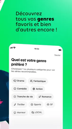 Capture d'écran de WEBTOON : Comics sur iPhone 3