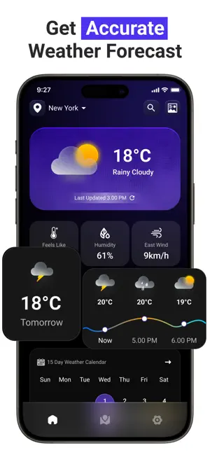 DailySky: Live Weather screenshot 1