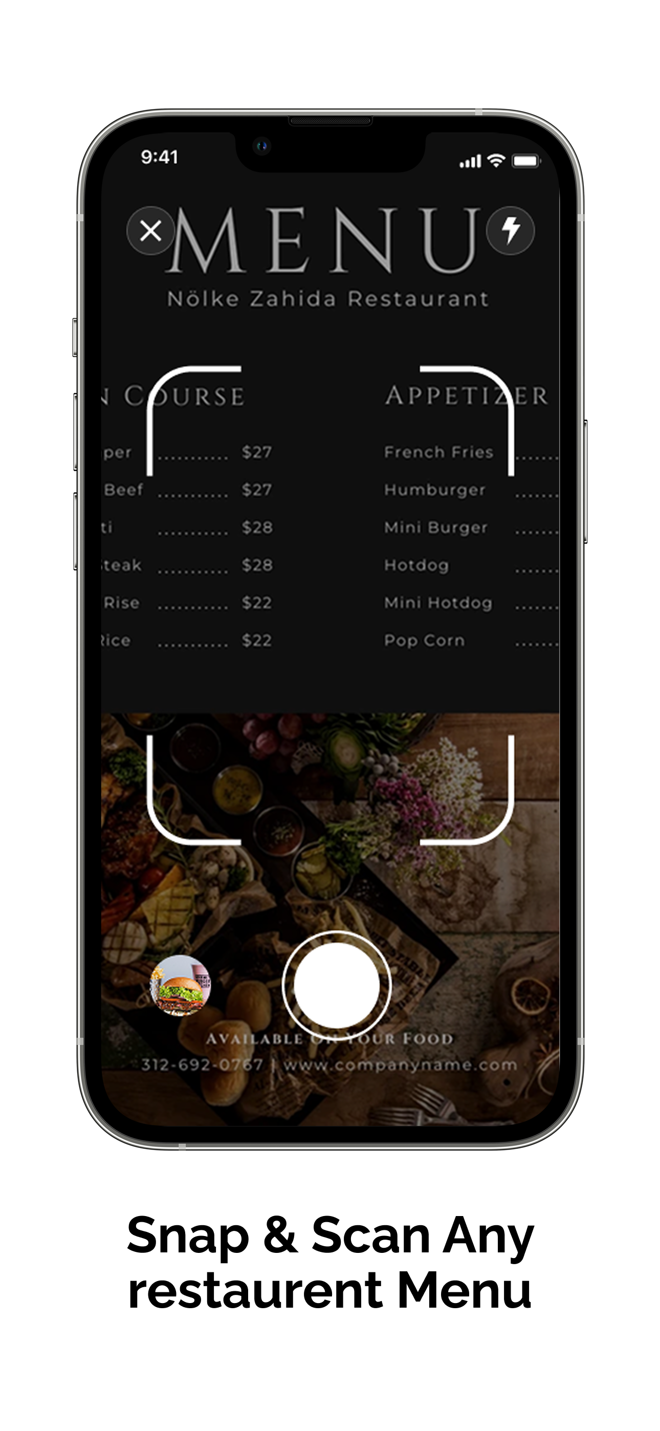 ScanBite - AI Calorie Tracker