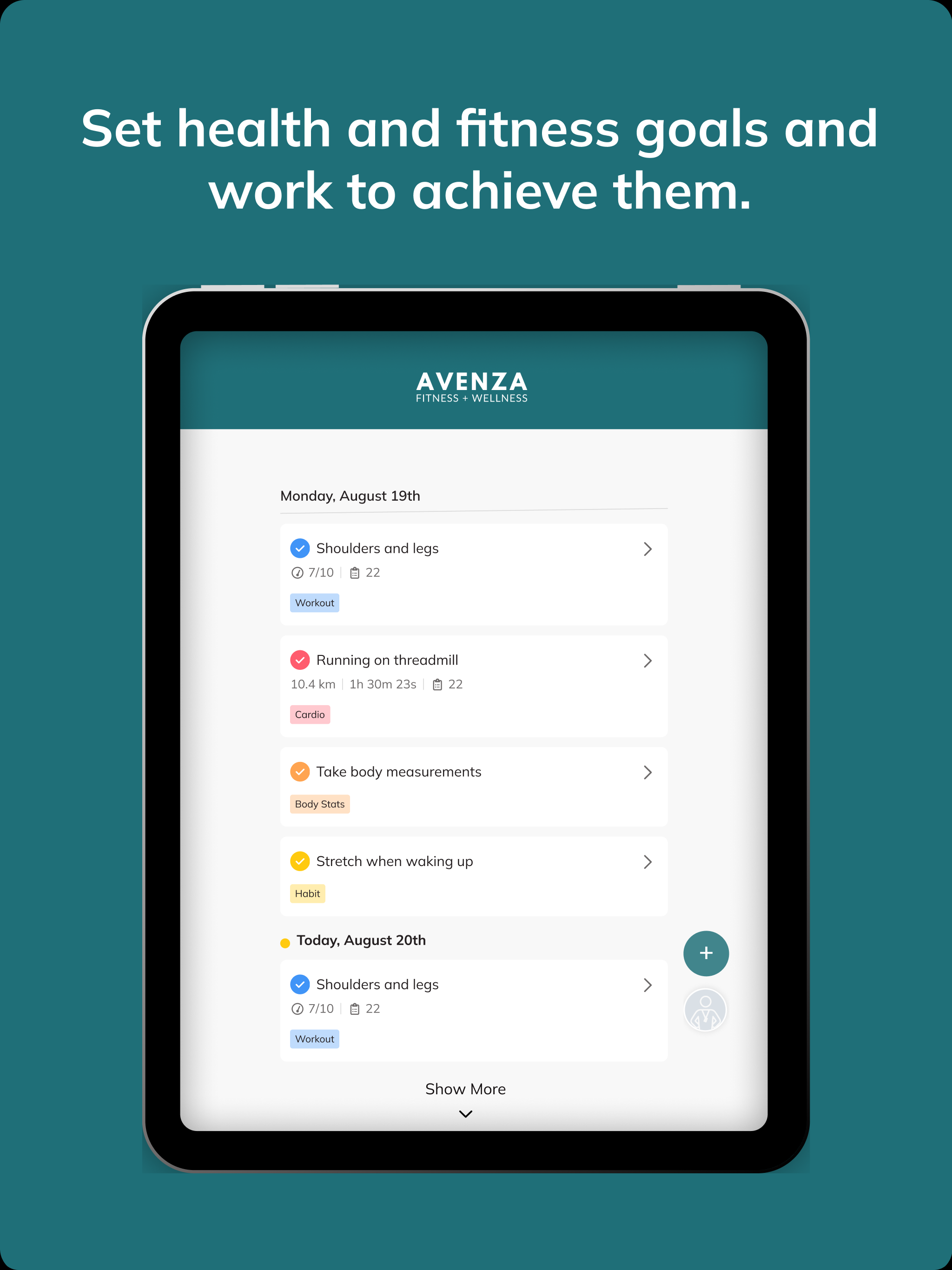Avenza Fitness and Wellness screenshot 9