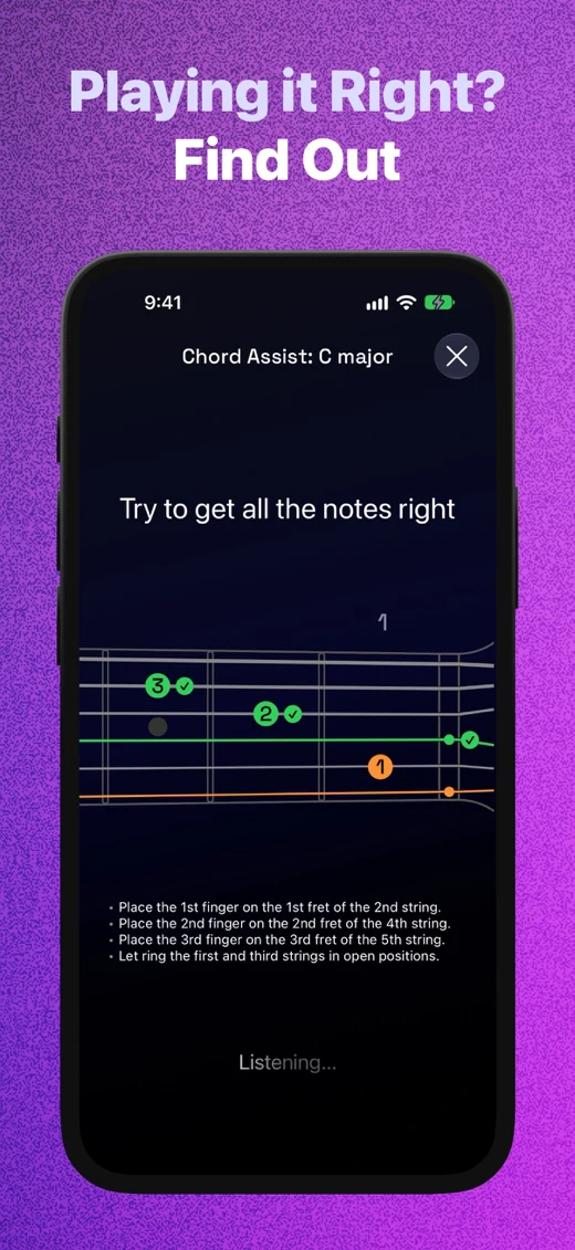Guitar Wiz - Tuner & Chords screenshot 4