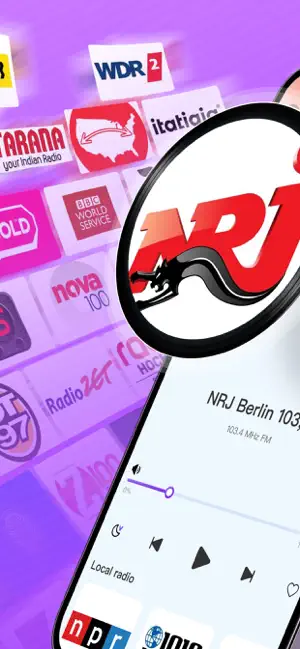 Radio FM – Live Radio Stations iPhone screenshot 2