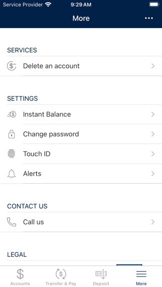 Memorial Employees FCU Screenshot