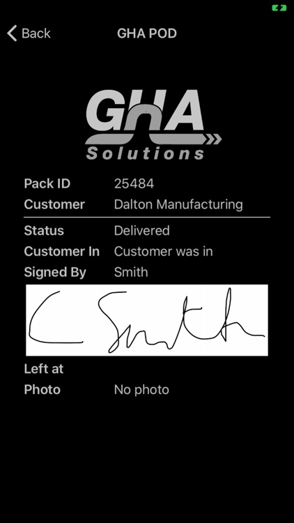 GHA Proof of Delivery screenshot-3