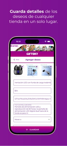 GIFTOKY® | Lista de regalos screenshot