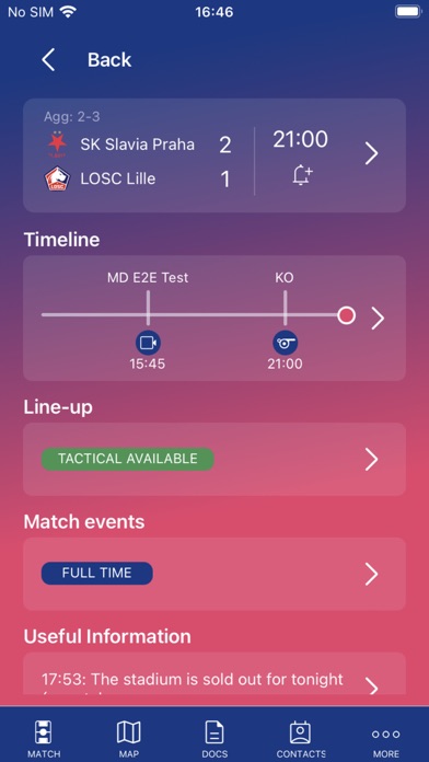 UEFA VISTA Suite Screenshot