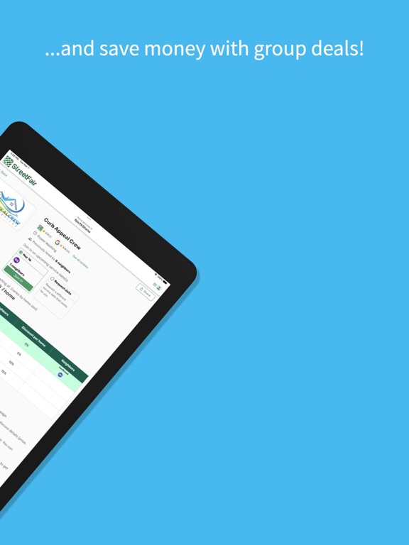 StreetFair iPad screenshot 4 - Shopping app