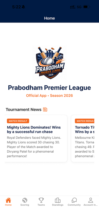 Prabodham Premier League Screenshot 1 of 5