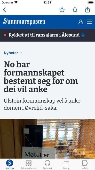 Sunnmørsposten Screenshot