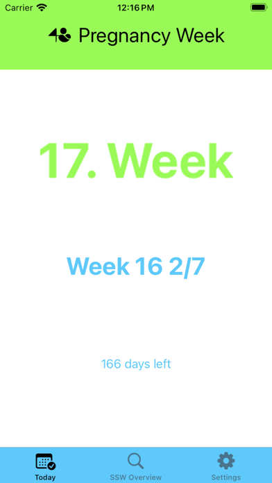 Pregnancy Week Pro Screenshot