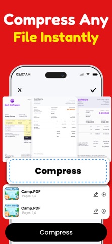 PDF Converter：Scanner & Reader iPhone screenshot