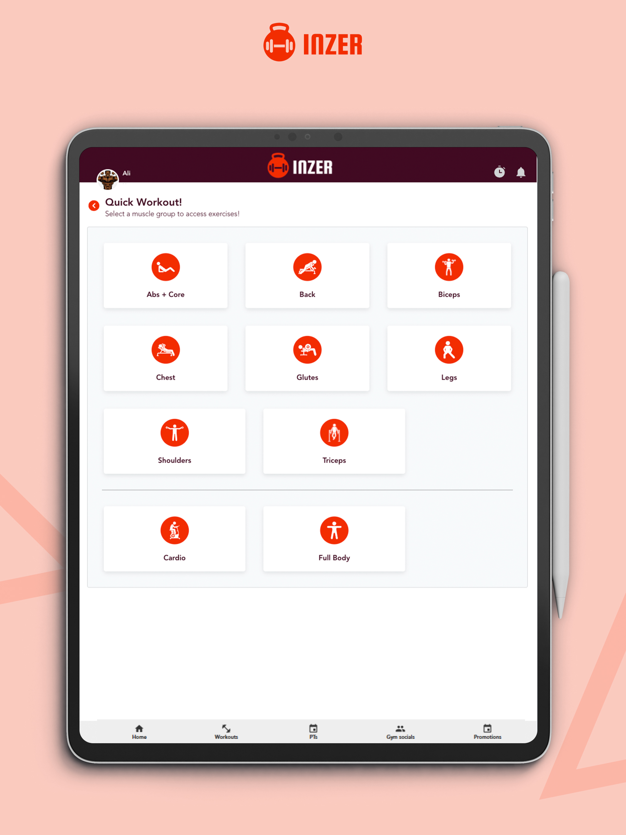 Inzer - Gym Workouts Tracking screenshot 17