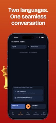 Transifyr: Real-Time Translate Screenshot 3 of 5