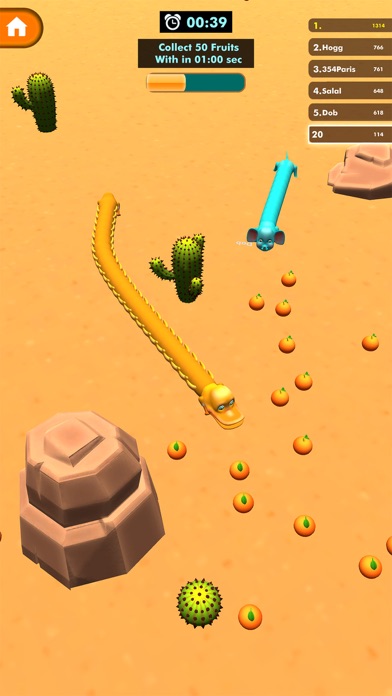 Slither Hungry Snake Master 3D Screenshot