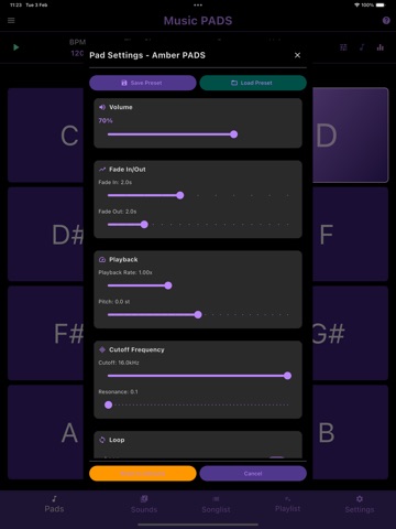 App screenshot