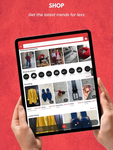 Plakkar - Sell & buy clothes iPad screenshot