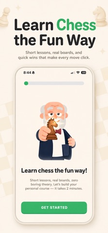 Chess: Learn & Play Puzzles iPhone screenshot