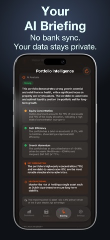 WealthMap - Net Worth Tracker Screenshot 7 of 7