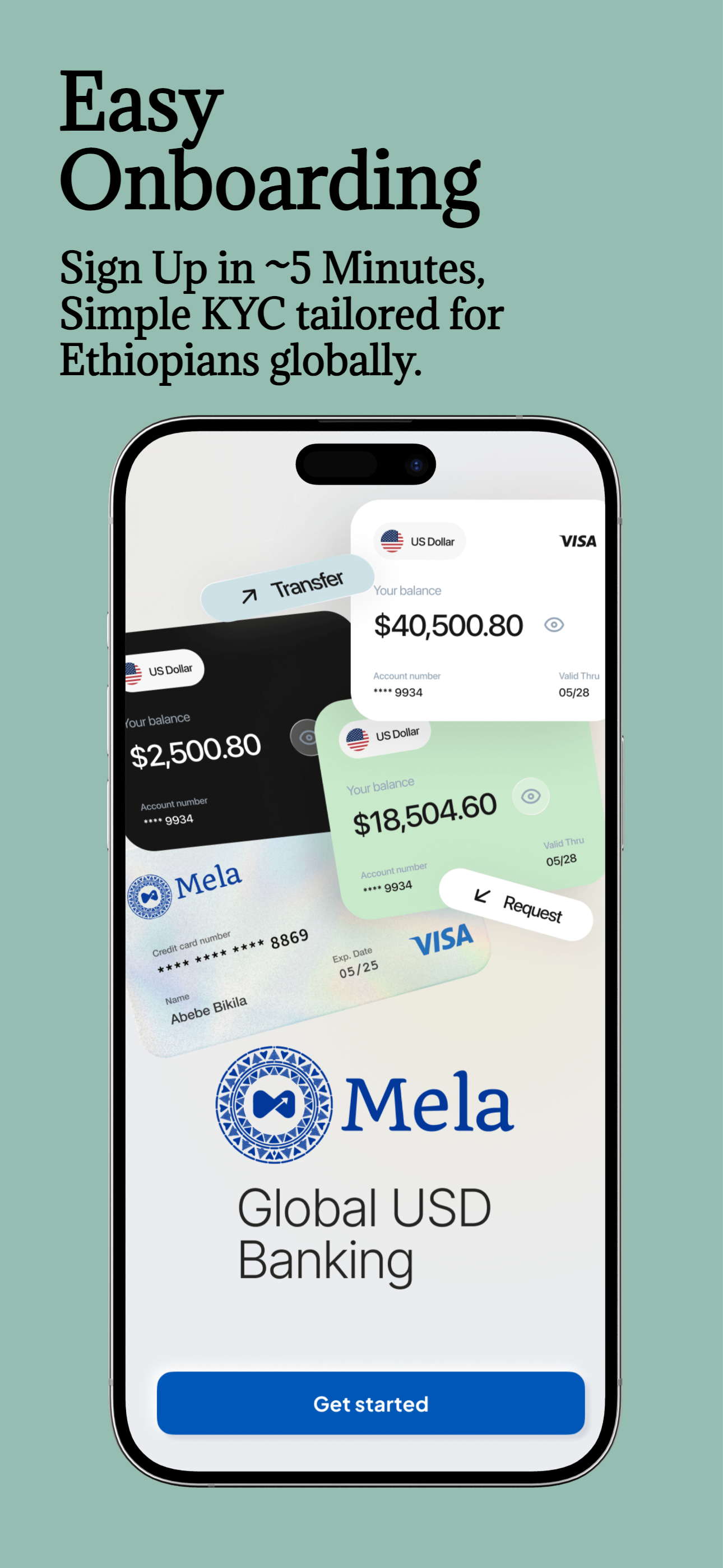 Mela - USD Banking