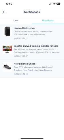 Koupsnap screenshot