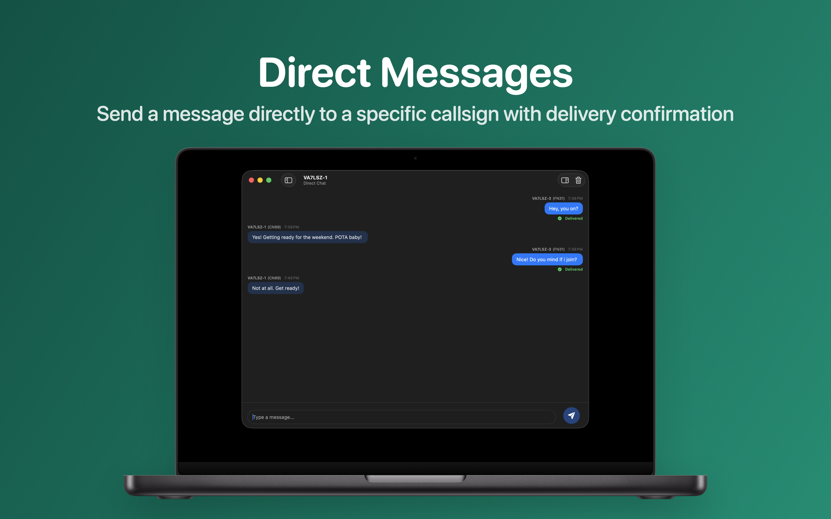 PacketMessage