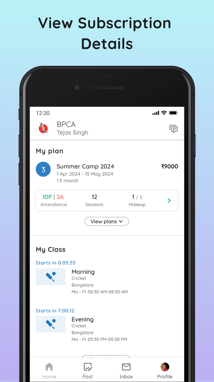 Brijesh Patel Cricket Academy