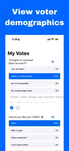 Consensus: Open Voting screenshot #2 for iPhone