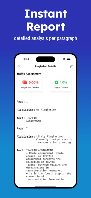 Plagiarism Checker - Detect AI screenshot 2