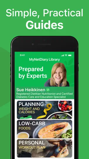 Скриншот Calorie Counter PRO MyNetDiary на iPhone 9