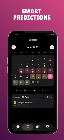 Bloom - Period & Cycle Tracker Screenshot 2 of 6
