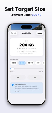 SmartSize: Photo Compressor screenshot