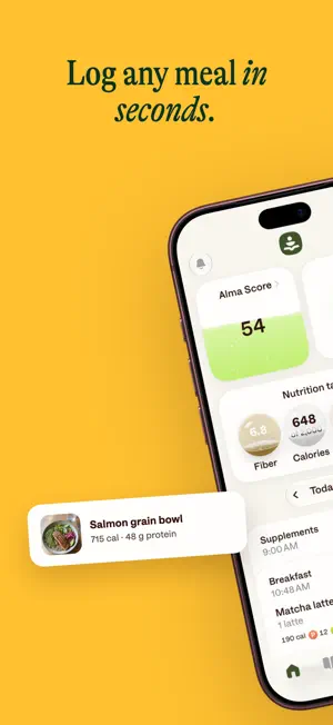 Alma: Nutrition Coach screenshot 2