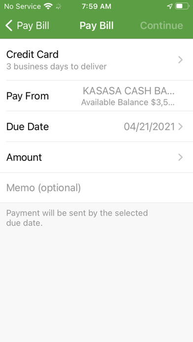 CountyBankDel Screenshot