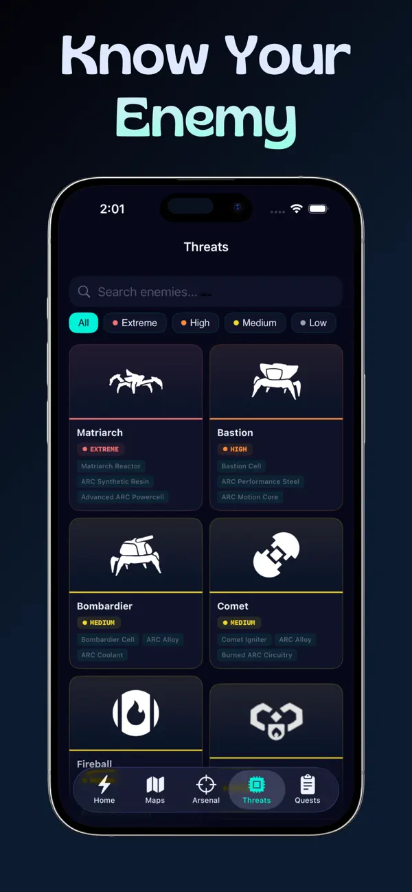 Screenshot #2 pour Raiders Map & Live Events