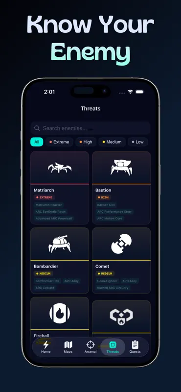 Raiders Map & Live Events screenshot 2 of 7