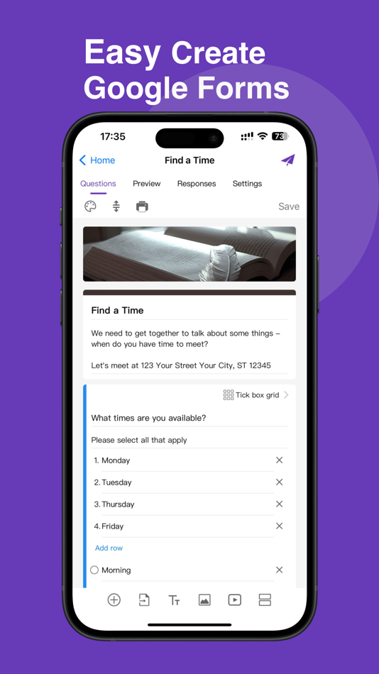 #1. Forms for Google Drive (iOS) 由: BurningFlower INC