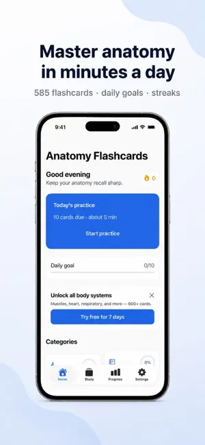 Anatomy Flashcards screenshot 1