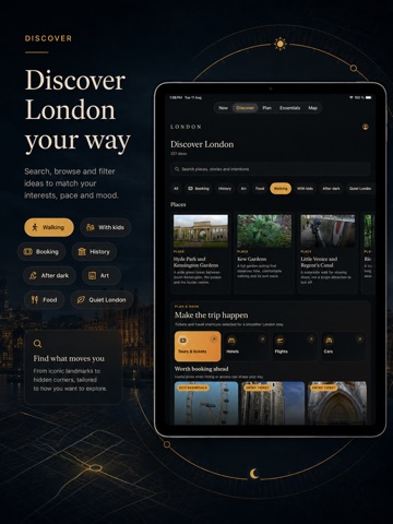 London Travel Guide . iPad screenshot